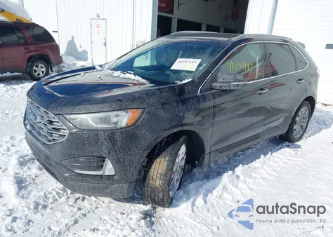 2019 Ford Edge Titanium from USA, damaged, VIN 2FMPK3K95KBC02593